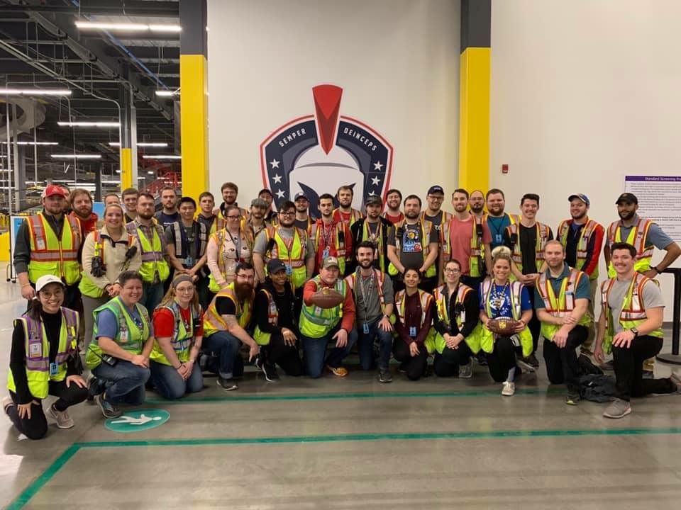 Amazon team Photo Post Breaking Season Records